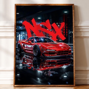 Honda nsx poster - Etsy 日本