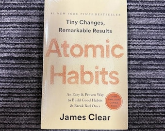 2026 Atomic Habits Engelse editie Atomic Habits Een eenvoudige manier om goede gewoonten aan te leren en slechte gewoonten te doorbreken