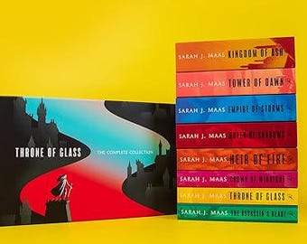 Coffret Le trône de verre (broché) : l'intégralité de la série en broché de l'auteur de l'ACOTAR