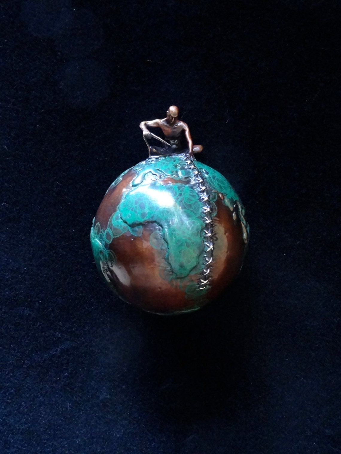 Thread of Humanity Wall Hanging Bronze Sculpture Edition 50 Etsy