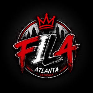 FILA Atlanta logo hoodie | Streetwear graphic urban style image 6