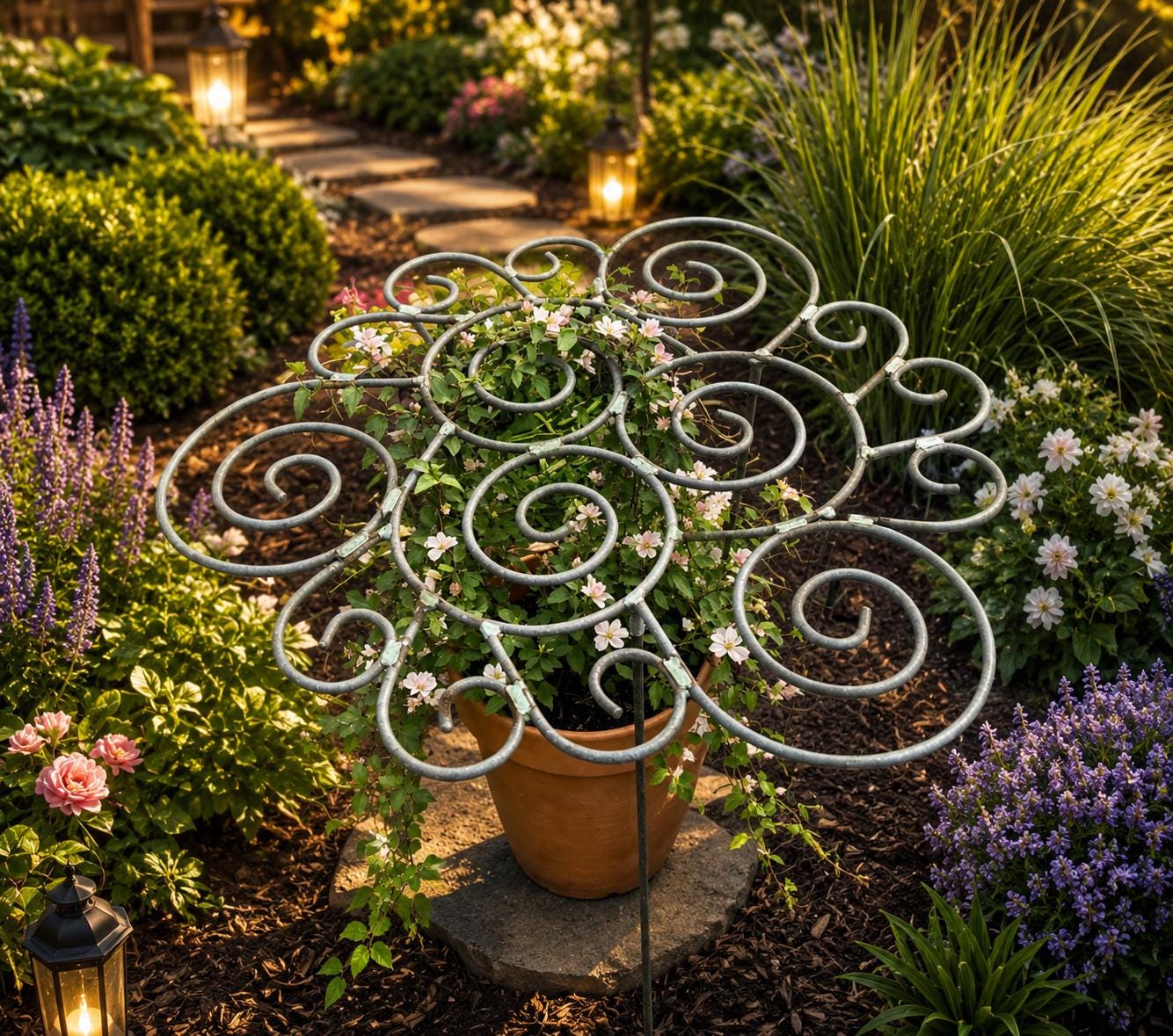 Spiral plant support - Etsy.de