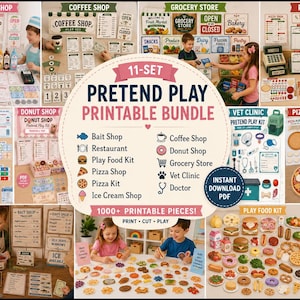 Ultimate Pretend Play Bundle (Printable PDF)