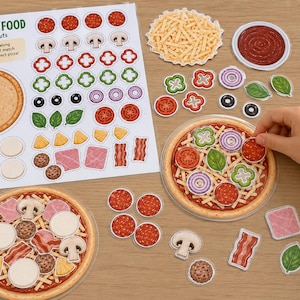 Lekmatsklipp, Pizzaaktivitet (PDF utskrivbar)