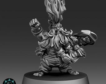 Drim Ironfist - Dwarf Star Player by Realm of Paths