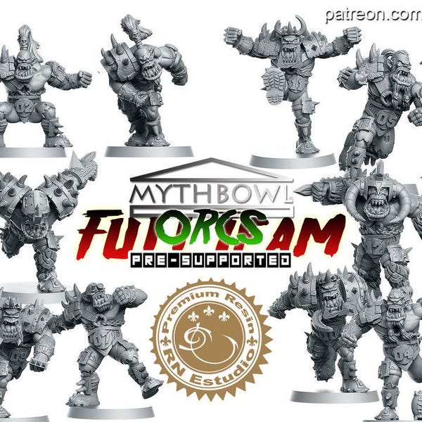 Orc Team - Fantasy Football - RN Estudio - Mythbowl