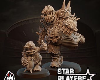 Broke and Berry - Fantasy Football - Star Players - Ogre and Halfling by UGNI