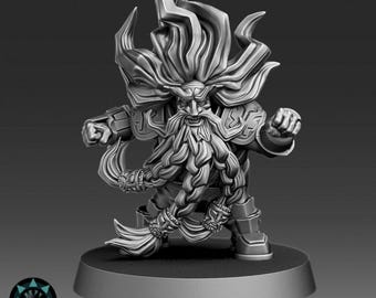Drom the White - Dwarven Star Player by Realm of Paths