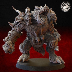 THE KROX'GORR - Lizard Man Big Guy/Star Player by Fran Cantos Designs