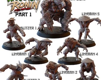 THE WARPSTONE RONIN (Ratmen Team - Part 1) by Fran Cantos Designs