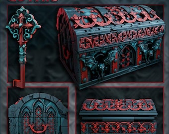 Gothic Chest - Legendary Treasure Chest by MojiBake