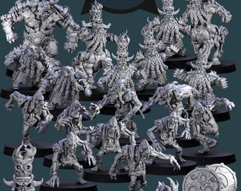 CHAOS DWARF - The Fire Mechanics - Fantasy Football Complete Team by Realm of Paths