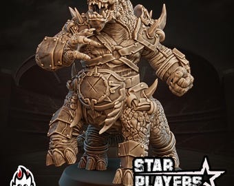 Fantasy football - Star Player - Lizardman #02 Zoart by UGNI