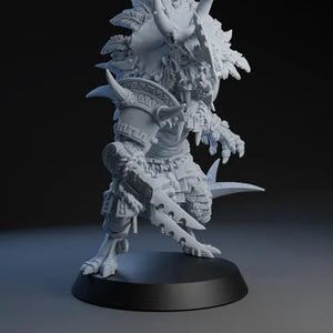 Lizard Man Star Player by BruteFun Miniatures