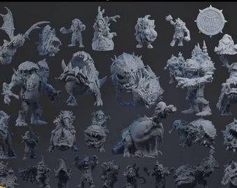 Fantasy Football Fearsome Fungitz Goblins by BruteFun Miniatures