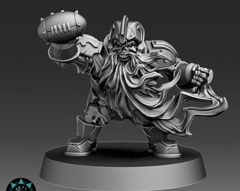 Skulhalf - Dwarven Undead Star Player by Realm of Paths