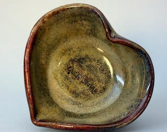 Handmade Heart Trinket Dish (Second)