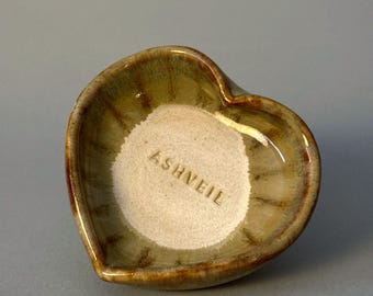 Handmade Heart Trinket Dish
