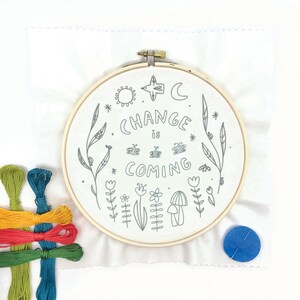 CHANGE embroidery kit image 2