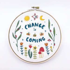 CHANGE embroidery kit image 1