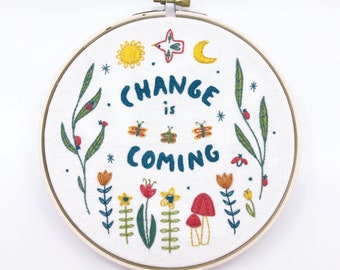 CHANGE embroidery kit