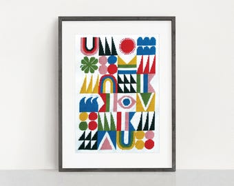 BRIGHTSIDE cross stitch PDF ONLY