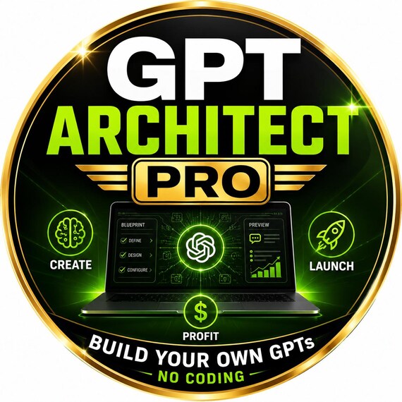 Custom GPT Builder Tool, No-Code AI Assistant Creator, Business AI Template
