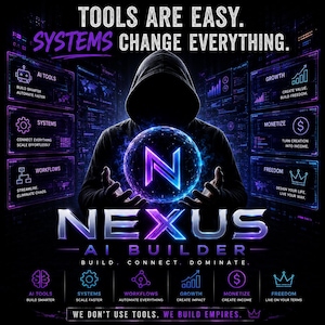 Nexus AI Builder | All-in-One AI Ecosystem for Custom GPTs, AI Tools & Digital Products