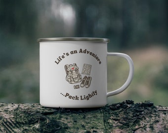 Adventure Granola Girl Mug Gorpcore Clean Girl Aesthetic Granola Girl Aesthetic Forestcore Ultralight Backpacking Mug Philosophy Mug