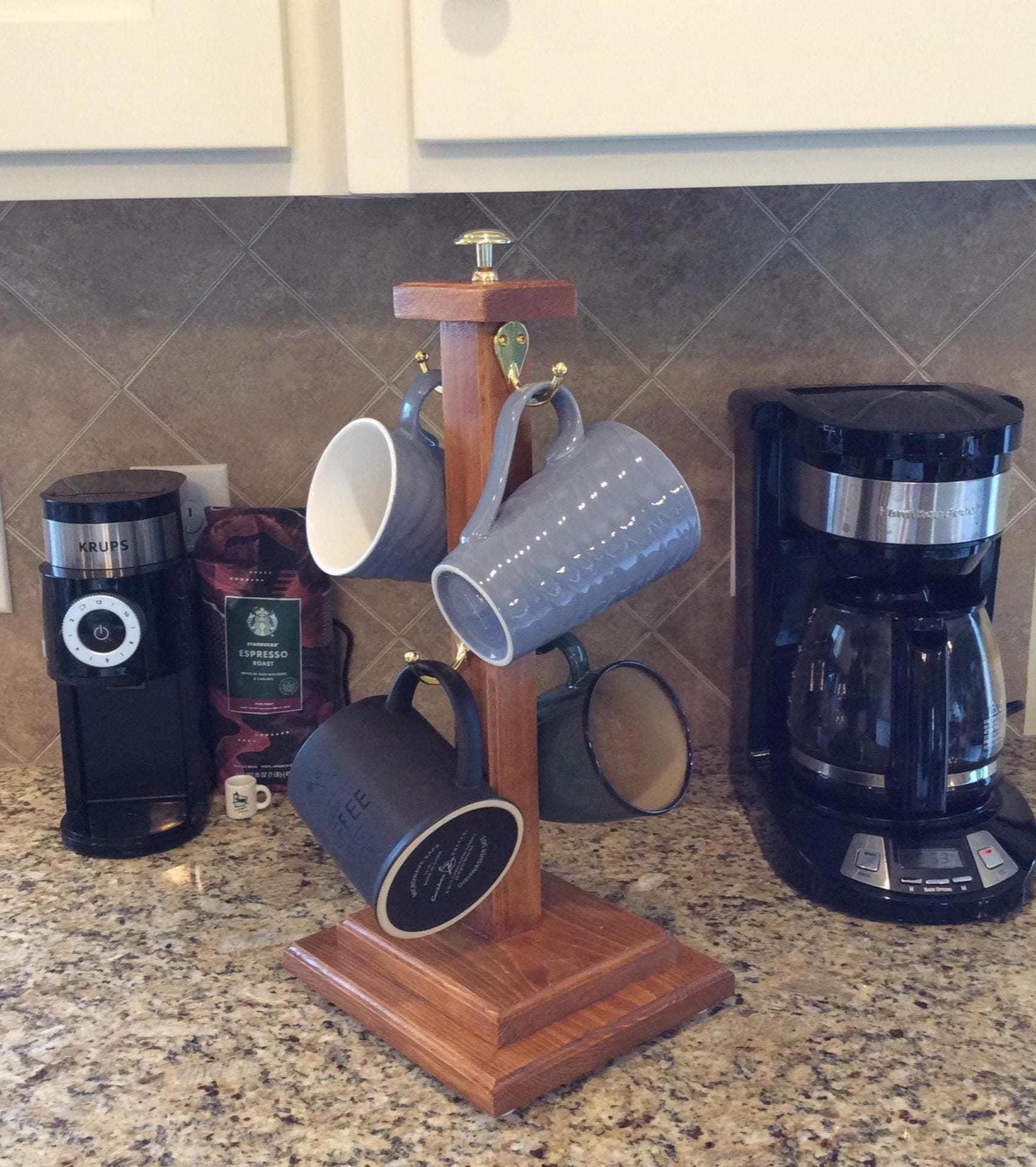 4 Cup Mug Tree - Etsy