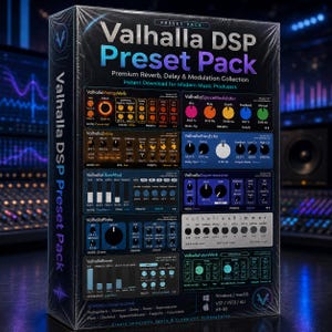 Valhalla DSP Preset Bundle | Reverb & Delay VST Pack | Win / Mac