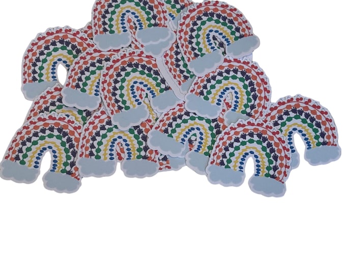 Taste The Rainbow Paper Stickers