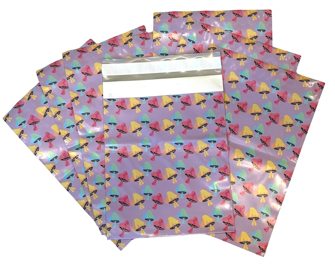 Magic Mushrooms Poly Mailers