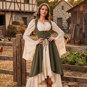 Farm Peasant Dress - Etsy