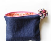 Denim Sundry Bag