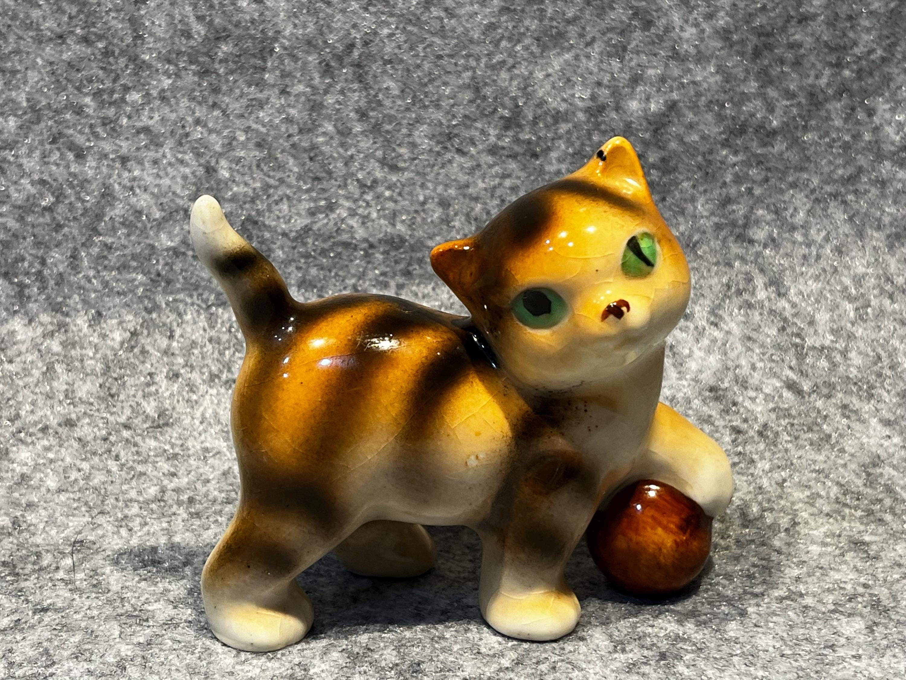 Vintage Occupied Japan Cat Figurines - Etsy