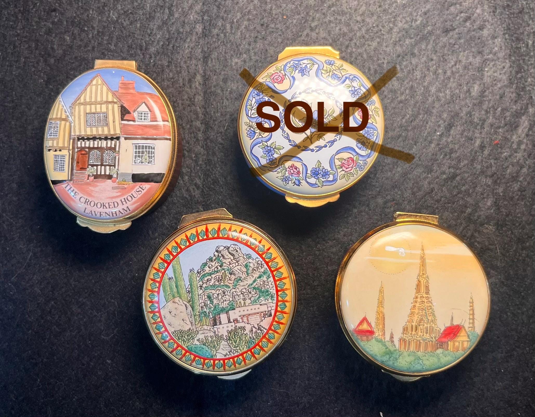 Staffordshire Enamels Box - Etsy