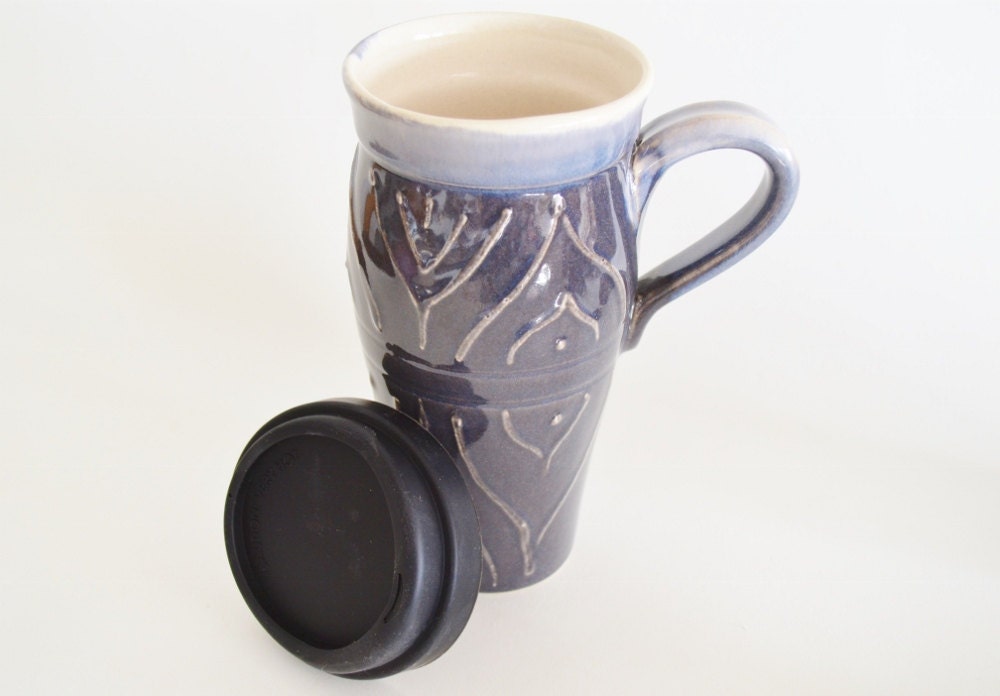 Travel Coffee Mug Ceramic Mugs with Silicon Lid 14oz Wide Large Coffee Mugs  Set of 2 Dishwasher and Microwave Safe - China Coffee Mug and Ceramic Cup  price