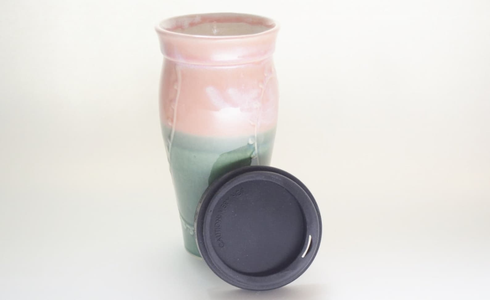 IN STOCK Handmade Ceramic to Go Coffee Mug Large Travel Mug Etsy