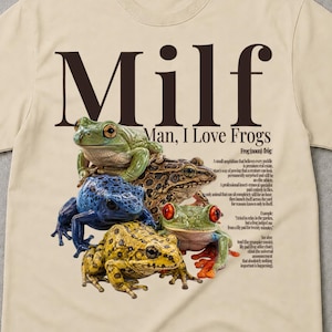 Camiseta "Hombre, me encantan las ranas", Camisetas imposibles de usar, Camiseta divertida de rana, Regalos de rana, Regalo de rana, Regalo para amantes de las ranas, Camiseta de rana, Camiseta de rana, Camiseta de rana