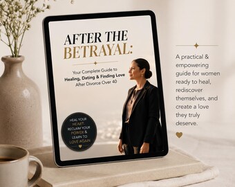Divorce Recovery Guide | Healing, Dating, Love After Betrayal (PDF Download)