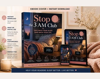 Sleep Guide for Women Over 40 | Stop 3AM Waking | Insomnia Help (Instant PDF)