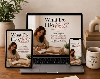 Career Clarity Guide for Women Over 40 | Reinvention, New Paths (PDF Download)