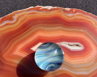 Vetro marmorizzato con design Galactic Gust
