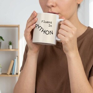 Python Programmer Coffee Mug | Coding Humor, Data Analyst Gift, Ceramic Cup image 5