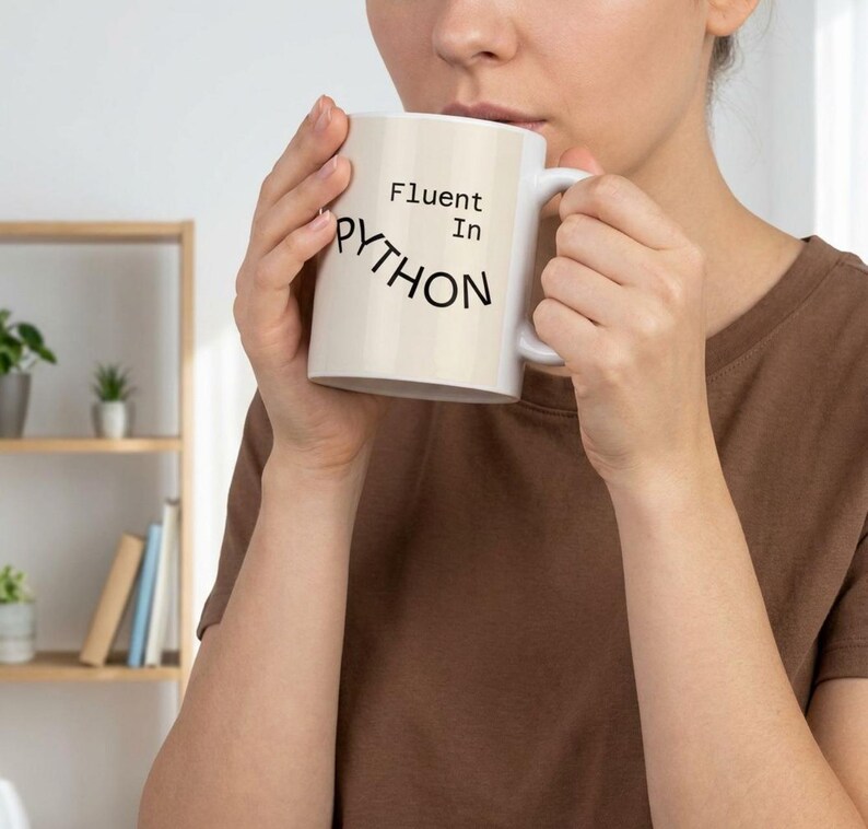Python Programmer Coffee Mug | Coding Humor, Data Analyst Gift, Ceramic Cup image 5