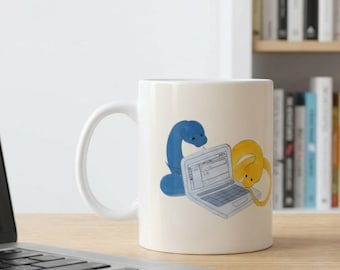 Python Programmer Coffee Mug | Coding Humor, Data Analyst Gift, Ceramic Cup