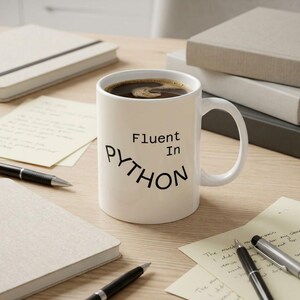 Python Programmer Coffee Mug | Coding Humor, Data Analyst Gift, Ceramic Cup image 2