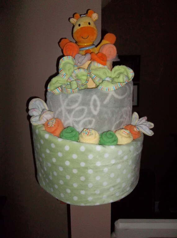 topsy turvy diaper cake
