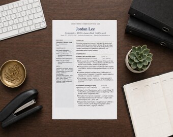 Admin EA Resume + Workplace Tools (ATS Layouts, Office Documents) (Digital Download)